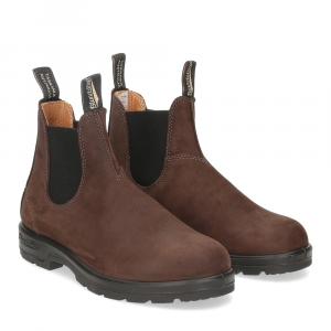 Blundstone 1606 brown nabuk pebble