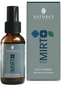 NATURE'S NOTE DI MIRTO OLIO DA BARBA 50 ML - CON ESTRATTI BIO DI MIRTO E ZAFFERANO