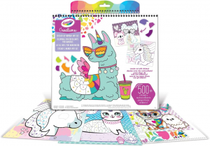 Crayola Creations -  Album da Colorare Unicorni Sticker & Numeri