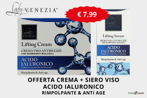 Lady Venezia Anti Rughe Acido Ialuronico crema + siero