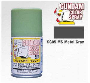 GUNDAM COLOR SPRAY - MS Grigio Metallizzato Semilucido - SG05