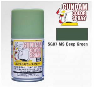 GUNDAM COLOR SPRAY - MS Verde Intenso Semilucido - SG07