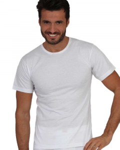 Ma.Re. Maglie T-Shirt Uomo Girocollo Manica Corta Cotone