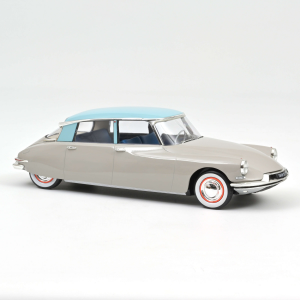 Citroen Ds 19 1956 Rose Grey & Turquoise - 1/18 Norev