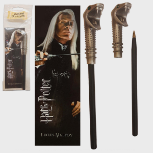 Harry Potter - Set Penna e Segnalibri Lucius Malfoy