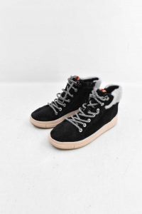 Shoes Boy Geoxblack Suede Size 31 New