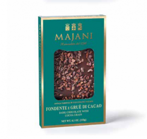 Tavoletta Fondente e Grué di cacao Le Golose 115 g - Majani