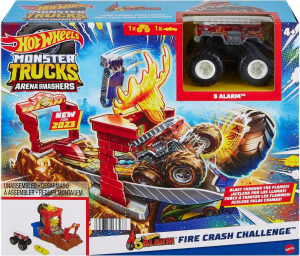  Hot Wheels - Hot Wheels Monster Trucks Arena degli Scontri Sfida Bersaglio