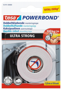 tesa Powerbond® ULTRA STRONG 1,5 m x 19 mm
