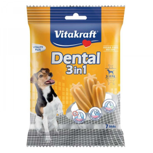Dental 3in1 – mis. S 7 pz: ideale per cani da 5 a 10 kg