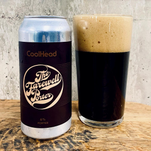 CoolHead Brew, Farewell Porter, 6%, 44cl, lattina