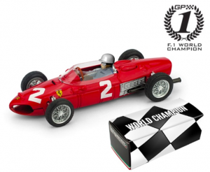 Ferrari 156 F1 GP Italia 1961 1° Phil Hill Driver + Driver WC F1 - 1/43 Brumm