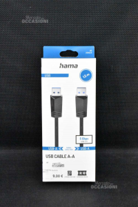 Cable Usb Hama 1.5 Meters New Paid 14.99 Euro