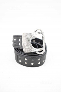 Belt Woman Imperial In True Leather With Studs D
