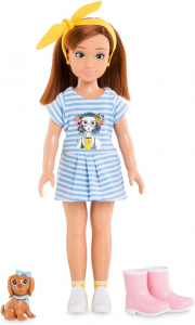 Corolle - Girls Zoe Natur e Adventure Set Bambola in vestito + accessori