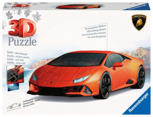 Ravensburger 3d Puzzle Lamborghini Huraca'n Evo Arancione