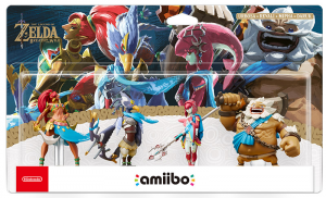 Amiibo The Legend of Zelda Breath of the Wild Pack 4 in 1