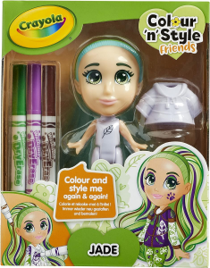 CRAYOLA - Colour 'n' Style Friends Jade