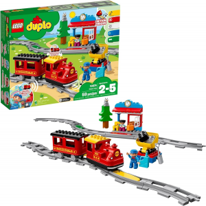  Lego Duplo 10874 - Treno a vapore (59 Pezzi)