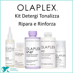 Olaplex N°4 + N°5 Shampoo e Balsamo Kit Capelli riparazione e nutrizione