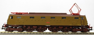 Locomotiva Elettrica E.428.137 FS di Seconda Serie Semiaerodinamica Dep. Loc. Mestre (Esclusiva eMMemodels) Analogica