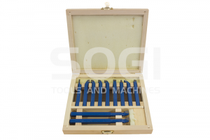 UTENSILI UTENSILE TORNIO BRASATI TRONCATORE LAMA 11 PZ STELO DA 8 SOGI  UBR-11