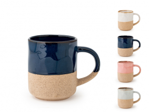 H&H tazza mug bicolore grezza