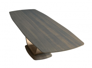 Table moderne largeur 240 cm bois de frêne