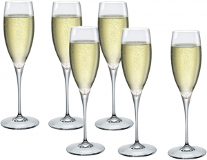 Set 6 pezzi calici champagne in vetro CL 25 Premium