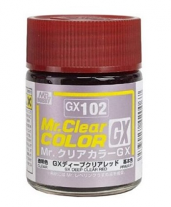 *MR.CLEAR COLOR GX DEEP CLEAR RED 18ML)