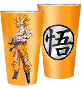 Dragon Ball Large Glass 400ml: Goku Super Saiyan