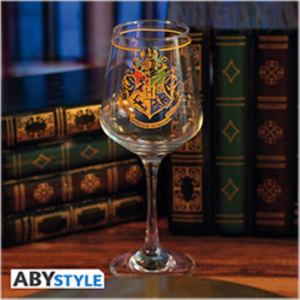 Harry Potter Bicchiere con Stemma: Hogwarts Crest 35cl