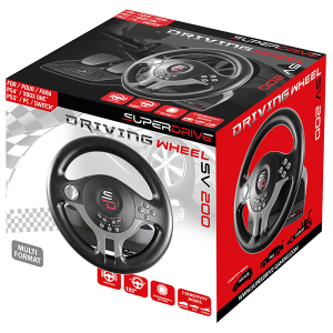 SUPERDRIVE Volante Driving Wheel SV 200 SWI/PC/PS4/XONE/PS3