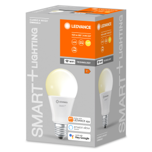 LEDVANCE SMART+ WiFi Classic A 100 Luce calda dimmerabile E27 
