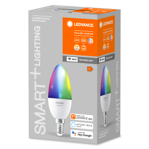 LEDVANCE SMART+ WiFi Classic B 40 Multicolor E14 
