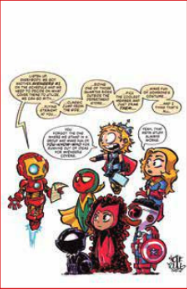 Fumetto: Avengers 1 - Variant Cover by Skottie Young by Panini