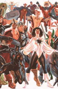 Fumetto: Gli Incredibili Avengers 1 - Variant Cover 4 ante by Alex Ross by Panini