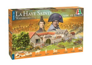 1/72 battle set: la haye sainte waterloo 1815