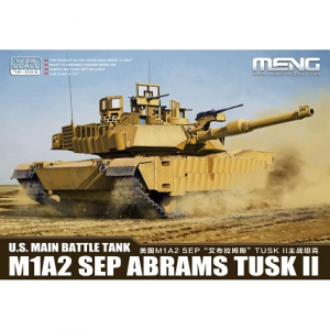 MENG MODEL: 1/72; U.S. Main Battle Tank M1A2 SEP Abrams TUSK II