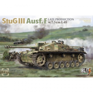 TAKOM MODEL: 1/35; StuG III Ausf.F LATE PRODUCTION w/7.5cm L48