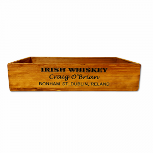 Vassoio in legno Irish whiskey