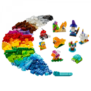 Lego 11013  mattoncini trasparenti creativi 