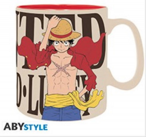 One Piece - Tazza 460ml Luffy & Wanted