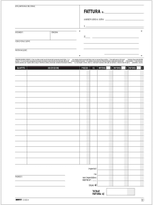 Blocco Prima Nota Cassa/Iva 50X2 autoricalcante 29,7X21,5