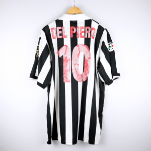 1998-99 Juventus Maglia #10 Del Piero Kappa D+ Match Worn XL