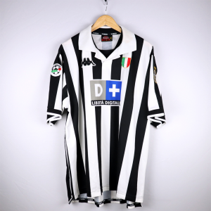 1998-99 Juventus Maglia #10 Del Piero Kappa D+ Match Worn XL