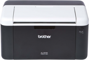 Brother HL-1212W Stampante Laser Monocromatica, Risoluzione 2400 x 600 DPI, Compatta, USB 2.0 e Wi-Fi, toner da 700 pagine incluso