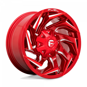 Cerchi in lega  FUEL 1PC  REACTION  20''  Width 10   6x135/139,7  ET -18  CB 106,1    Candy Red Milled
