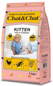 Gheda Chat&Chat 1,5kg kitten pollo