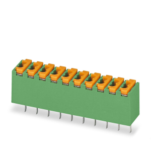 FK-MPT0,5/8-3,5 - Phoenix Contact - Series PCB Terminal Block, 8-Contact, 3.5mm Pitch, Through Hole Mount, 1-Row, Spring